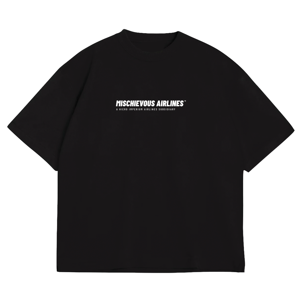 BOARDING PASS TEE (BLACK)
