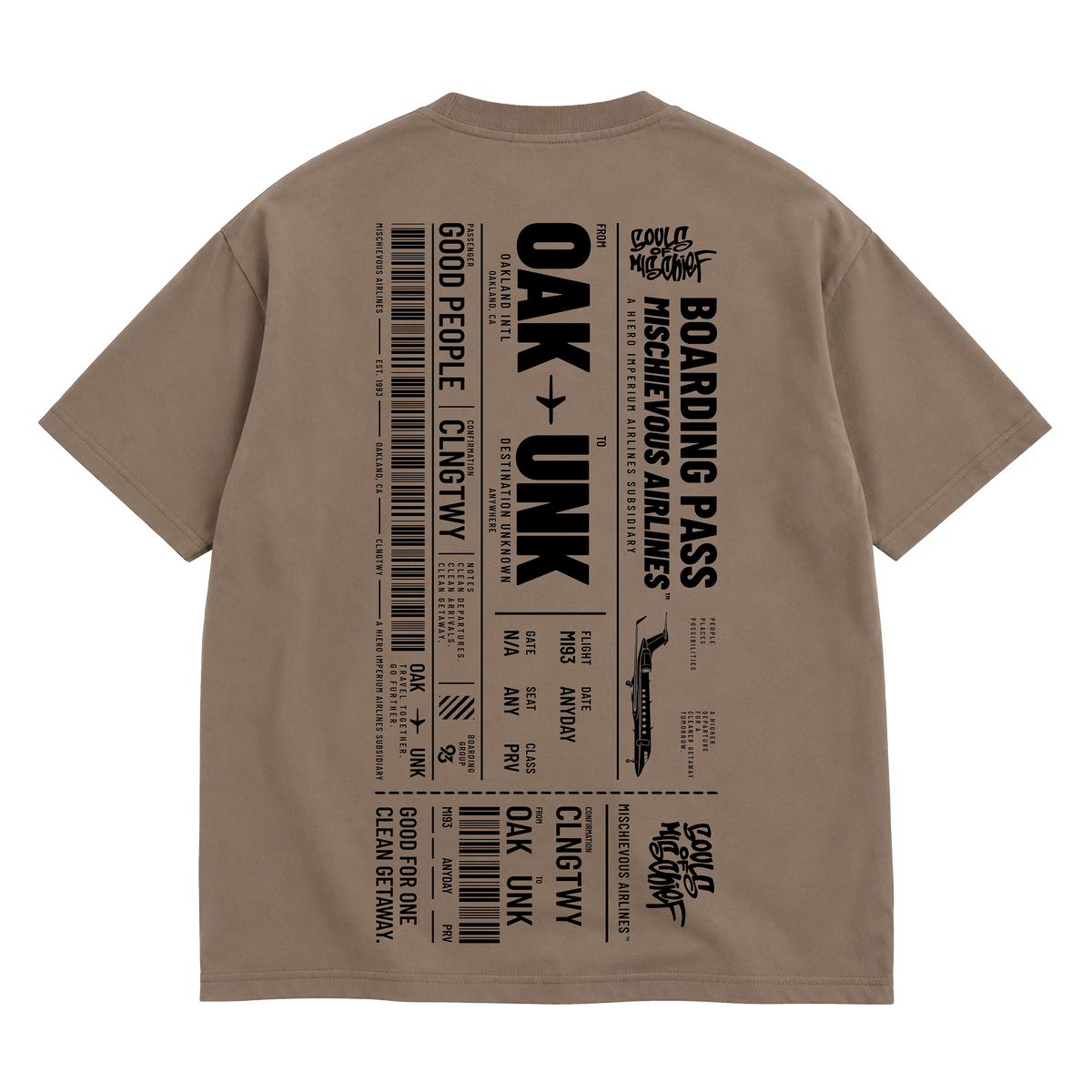 BOARDING PASS TEE (CUB)