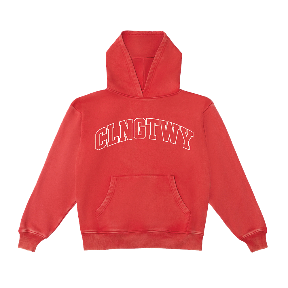 CLNGTWY HOODIE (RED)