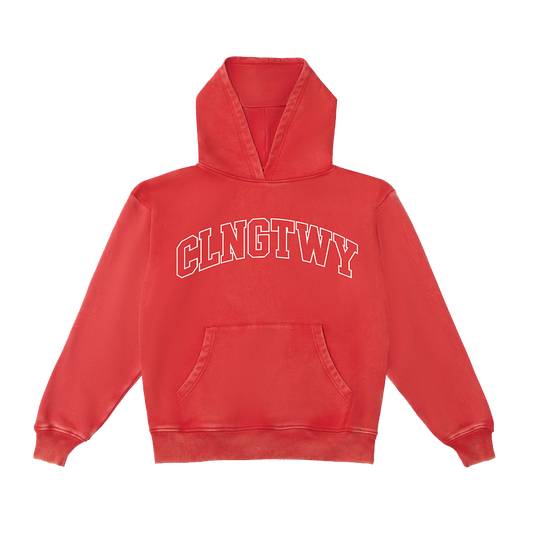 CLNGTWY HOODIE (RED)