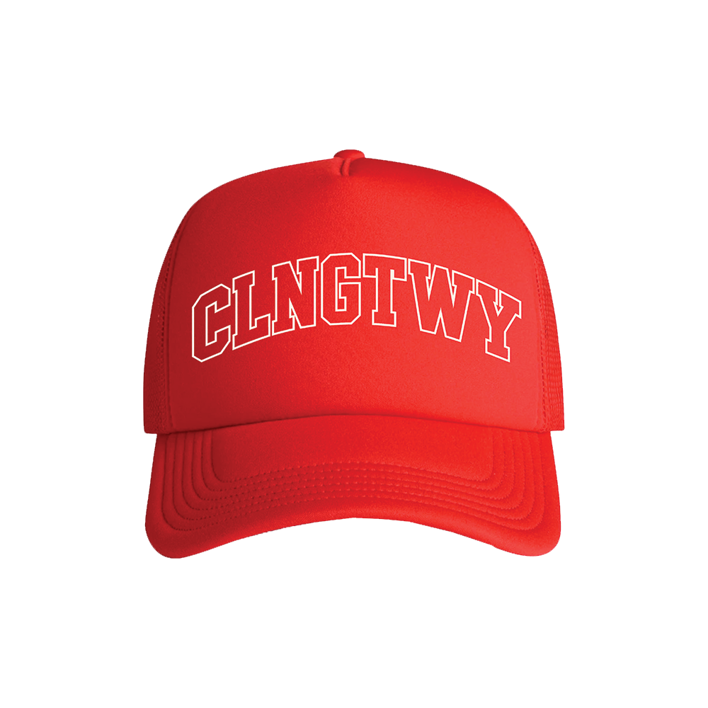 CLNGTWY TRUCKER HAT (RED)
