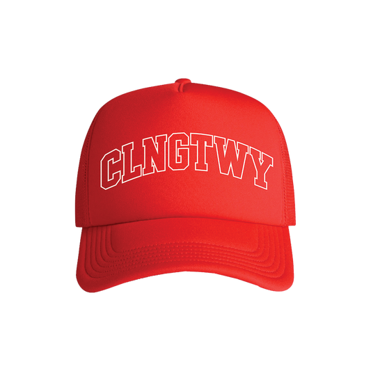 CLNGTWY TRUCKER HAT (RED)